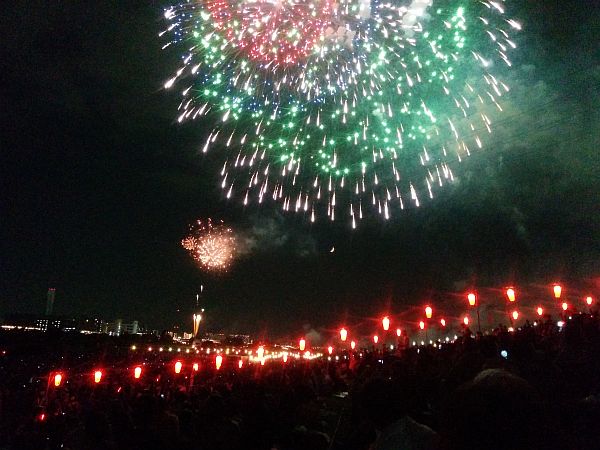 戸田橋花火大会荒川
