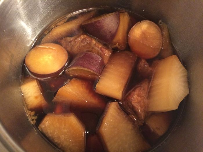 豚角煮圧力鍋